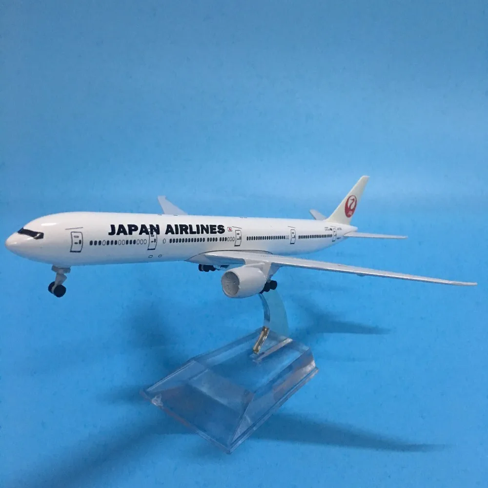 JASON TUTU 20cm Plane Model Airplane Model Japan Airlines Boeing 777 Aircraft Model Diecast Metal 1:200 Airplanes Model Plane