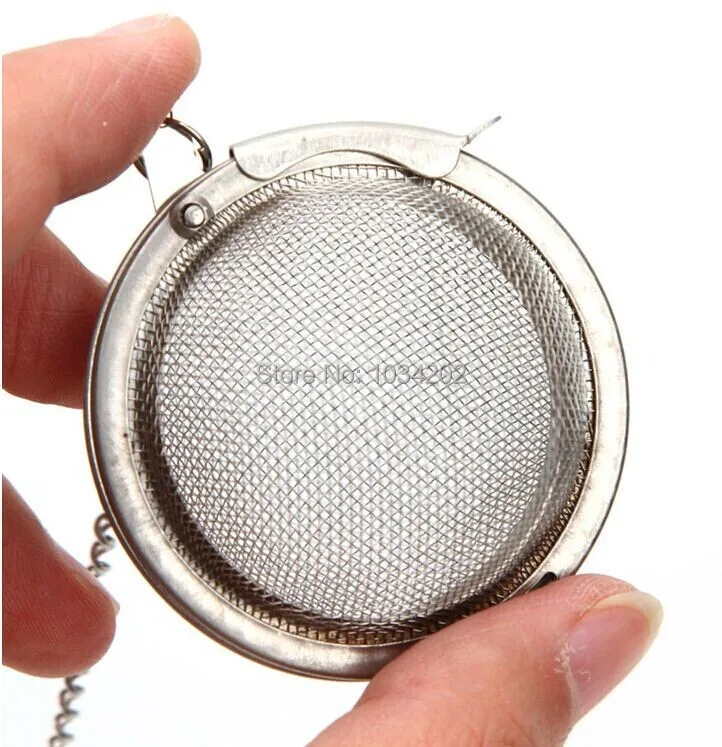 New Arrival Tea Infuser 300PCS 304Stainless Steel Tea Pot Infuser Sphere Mesh Tea Strainer Ball 4.5cm FREE SHIPPING