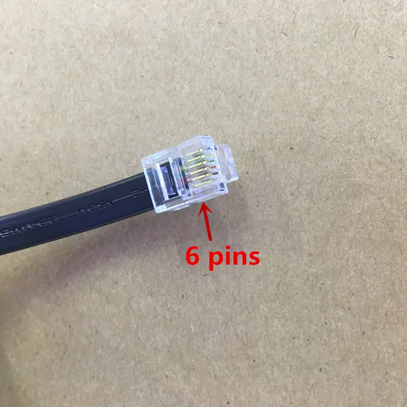 3 metri il cavo di collegamento di estensione fra la parte anteriore separata ed il pannello reale di ICOM IC-2820H 4/6 perni