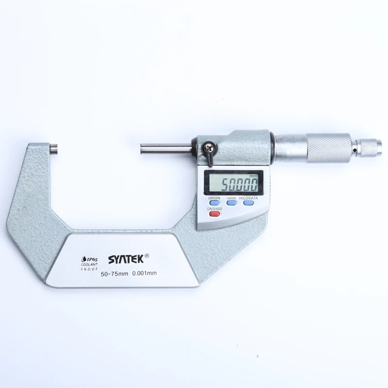 75-100mm 0.001mm IP65 Electrical Micrometer 50-75mm Portable Digital Micrometers Caliper Thickness Gauge Meter Micrometro Tools