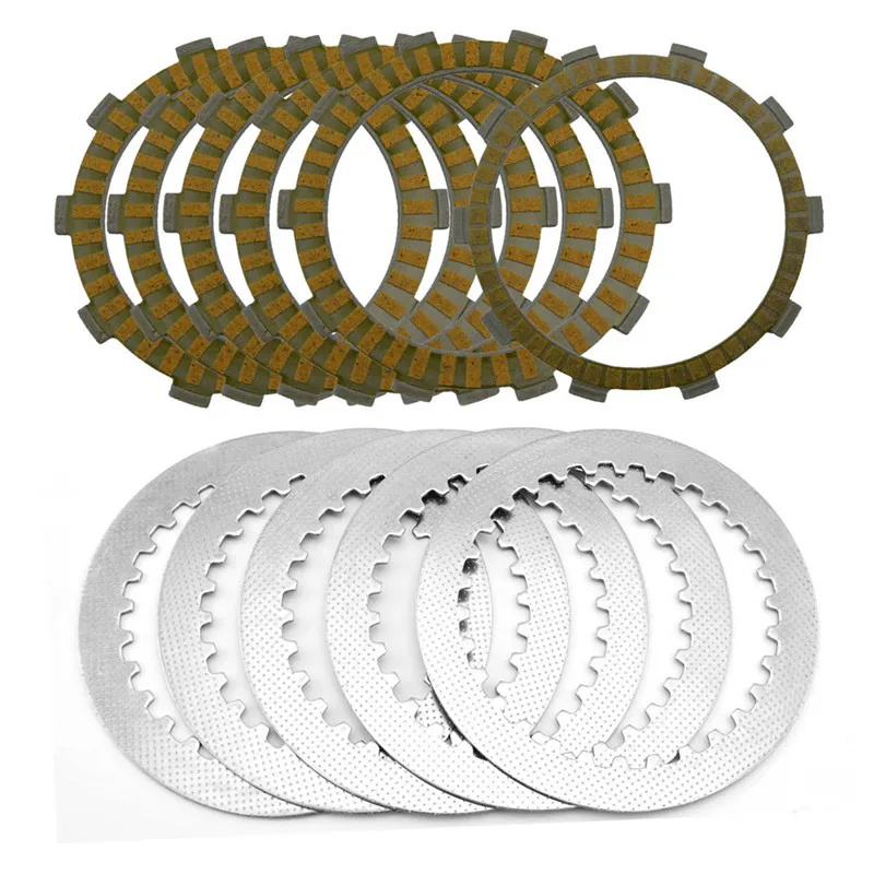 A set Motorcycle Engine Parts Clutch Friction Plates Kit & steel plates For HONDA CBR400 CBR 400 NC29 CBR29 CBR 29