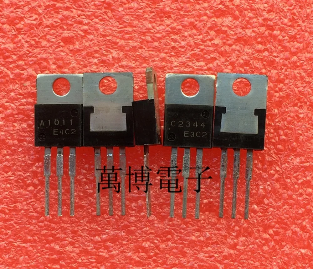 hot sale 10pair/30pair SANYO 2SA1011 2SC2344 2SA1011/2SC2344 E files Audio electronics free shipping