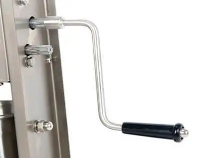 آلة حشو السجق من الفولاذ المقاوم للصدأ ، جهاز حشو السجق الأفقي الرأسي التجاري ، 3 لتر ، آلة حقنة شرجية يدوية