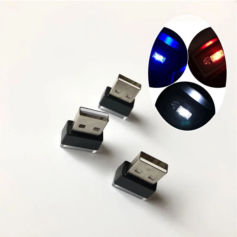 1 Piece Car USB LED Atmosphere Decorative Lights for Mazda 2 3 5 6 CX4 CX5 CX7 CX9 Atenza Axela