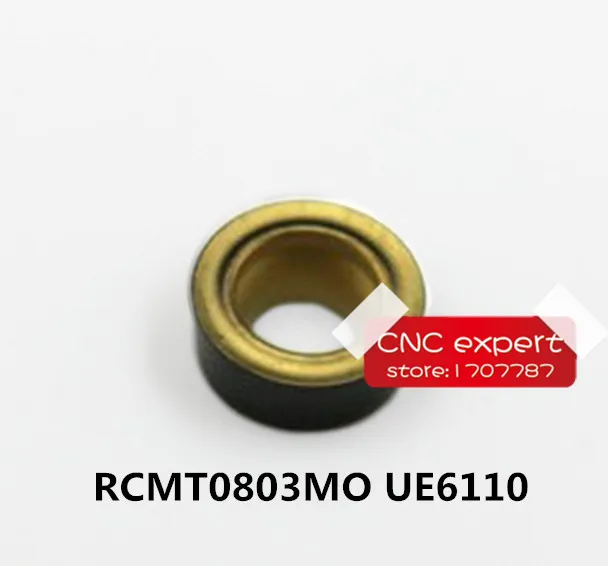 Free Shipping 10PCS NC milling insert RCMT0803MO UE6110 Turning blade,Suitable for SRDCN/SRACR series Lathe tool