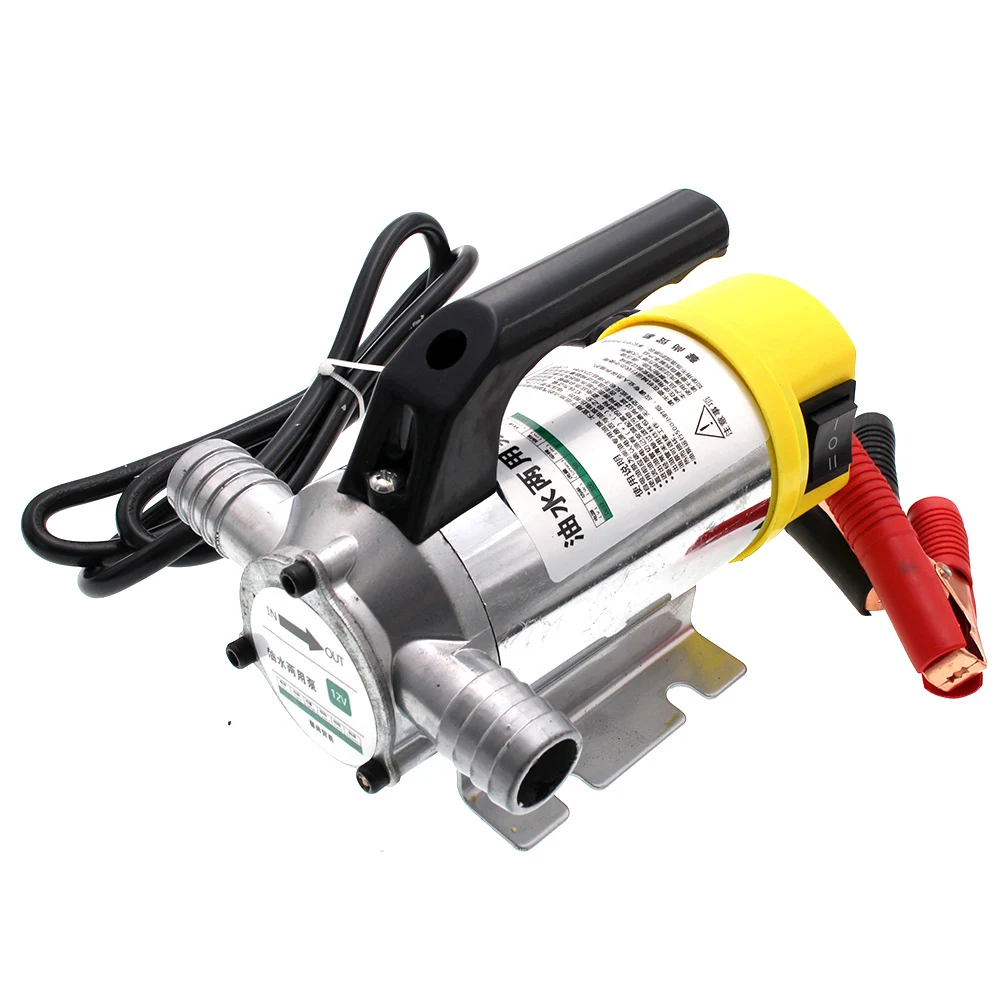 Diesel Oil Pump 12V 24V 220V Kerosene Diesel Oil water Pump Filling  Positive and negative function 50L