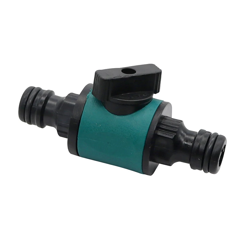 Plastic Valve with 16 mm Quick Connector Prolong Hose Length  Pipe Fittings Agriculture Watering Garden Tube Valve 10 Pcs