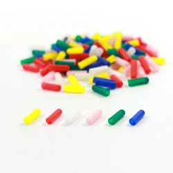 150pcs 3.5mm Miniature Toggle Switch Covers Mixed Color NEW XPT03