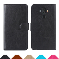 Luxury Wallet Case For Vernee V2 pro PU Leather Retro Flip Cover Magnetic Fashion Cases Strap