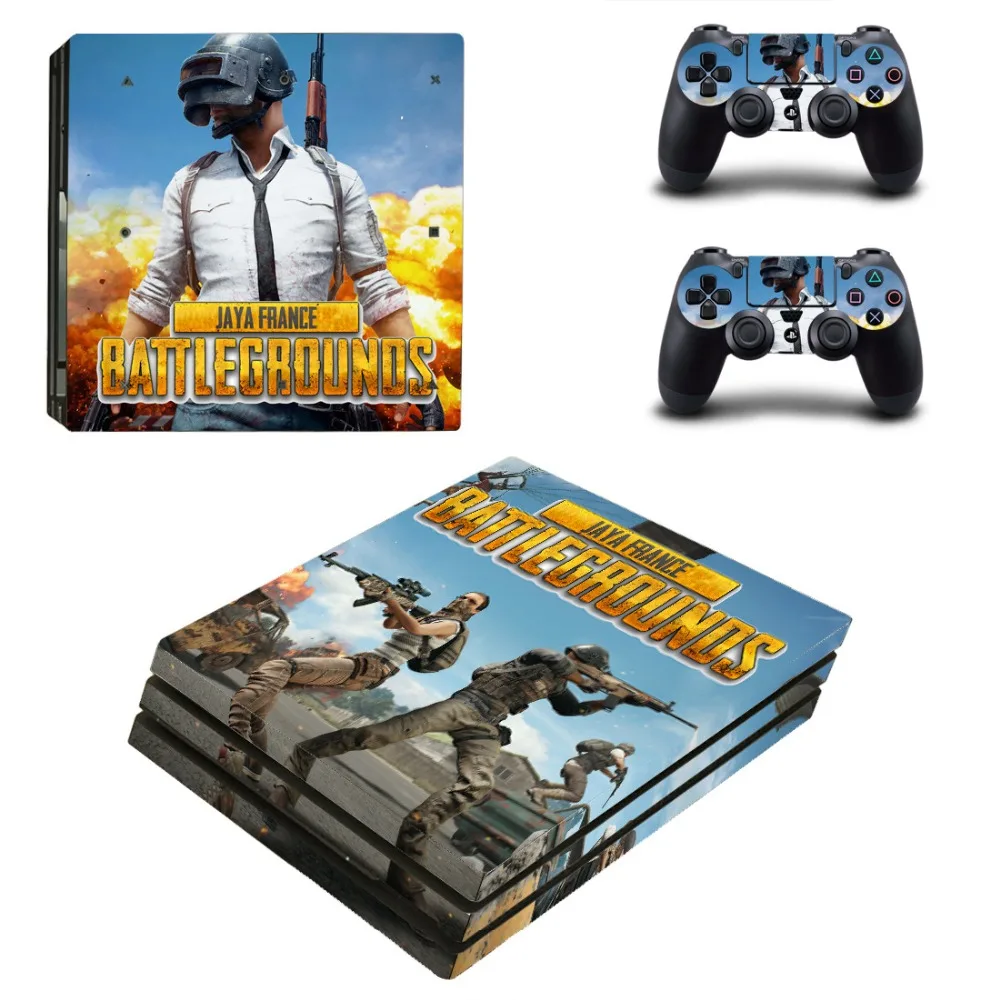 

Стикер для консоли PlayStation 4 PUBG PS4 Pro, 2 контроллера PS4 Pro