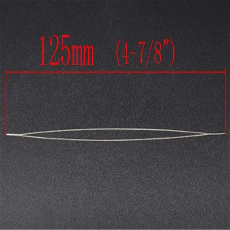 DoreenBeads Big Eye Curved Beading Needles Easy Thread 125x0.6mm Creative Fashion Jewelry Making Material,sold per pack of 6