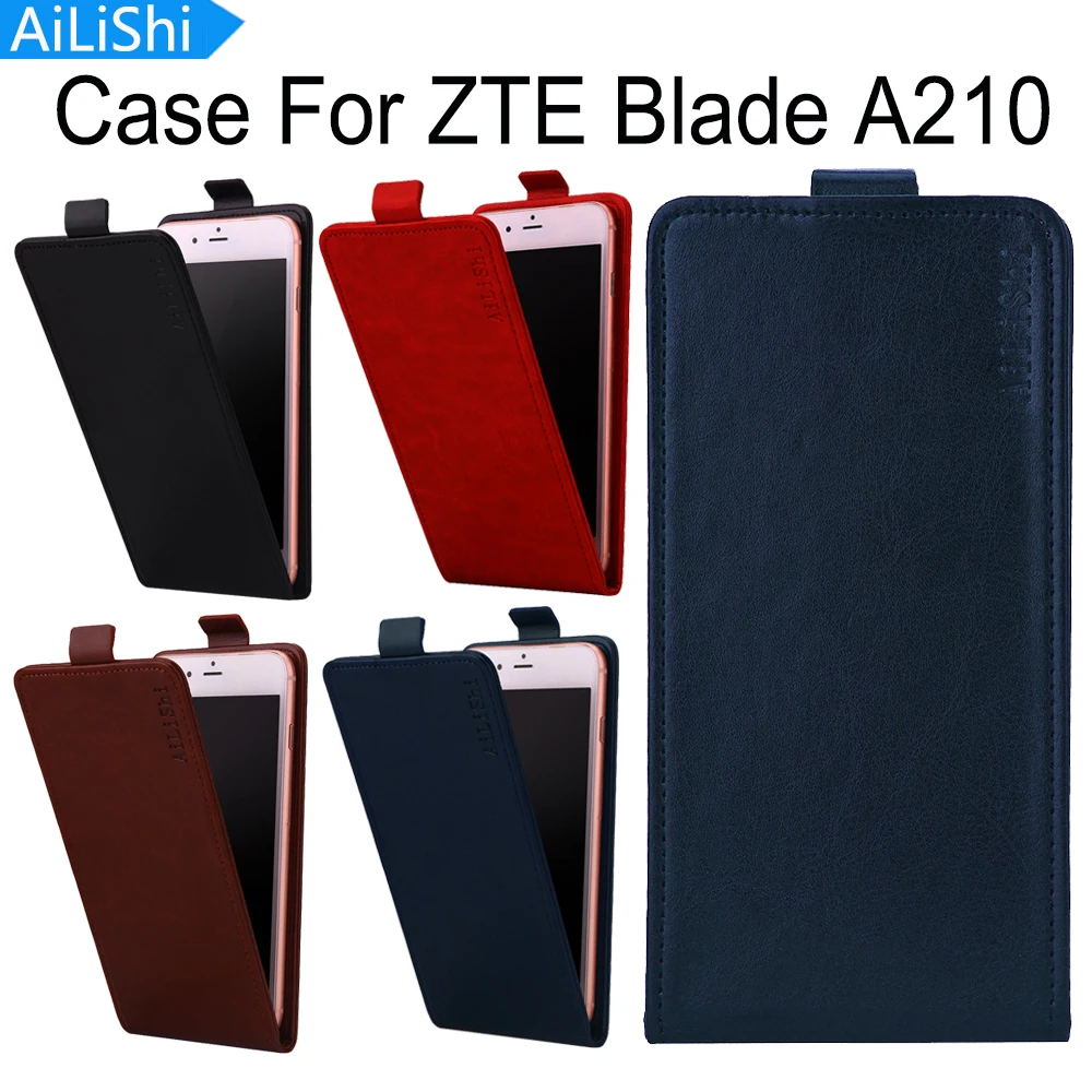 AiLiShi For ZTE Blade A210 Case Top Quality Up And Down Flip Luxury PU Leather Case Protective Cover Skin With Card Slot