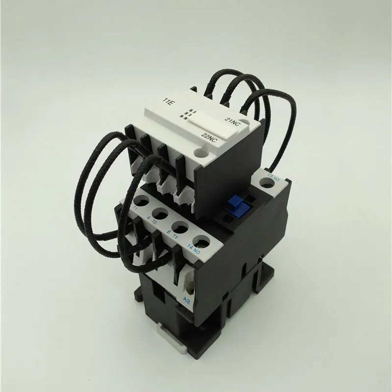 CJ19-32 24V 36V 110V 220V 380V Coil 32A 3 Pole 1NO Switch Auxiliary Contact NC Over Capacitor AC Contactor