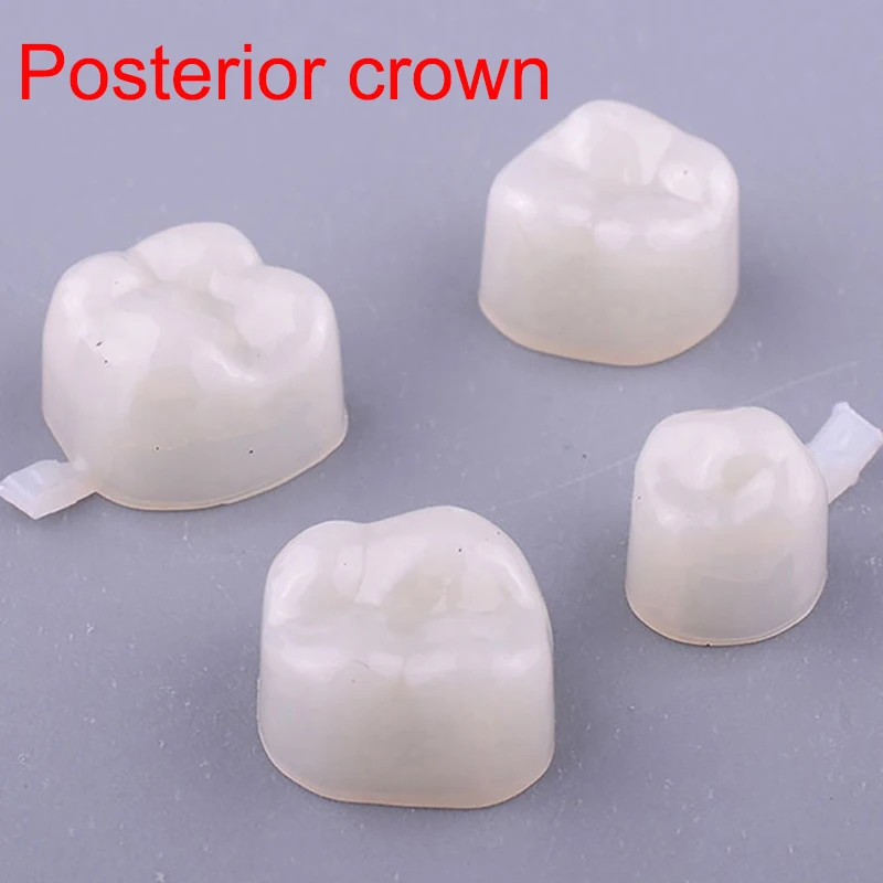 50pcs Dental Temporary Tooth Crown Posterior Teeth Crown Resin Dentistry Lab Material Dentist Tools