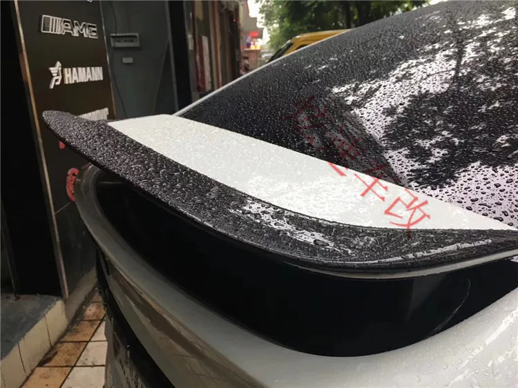 Fit for Tesla Model X refitted Revozport carbon fiber fins spoiler wing tail