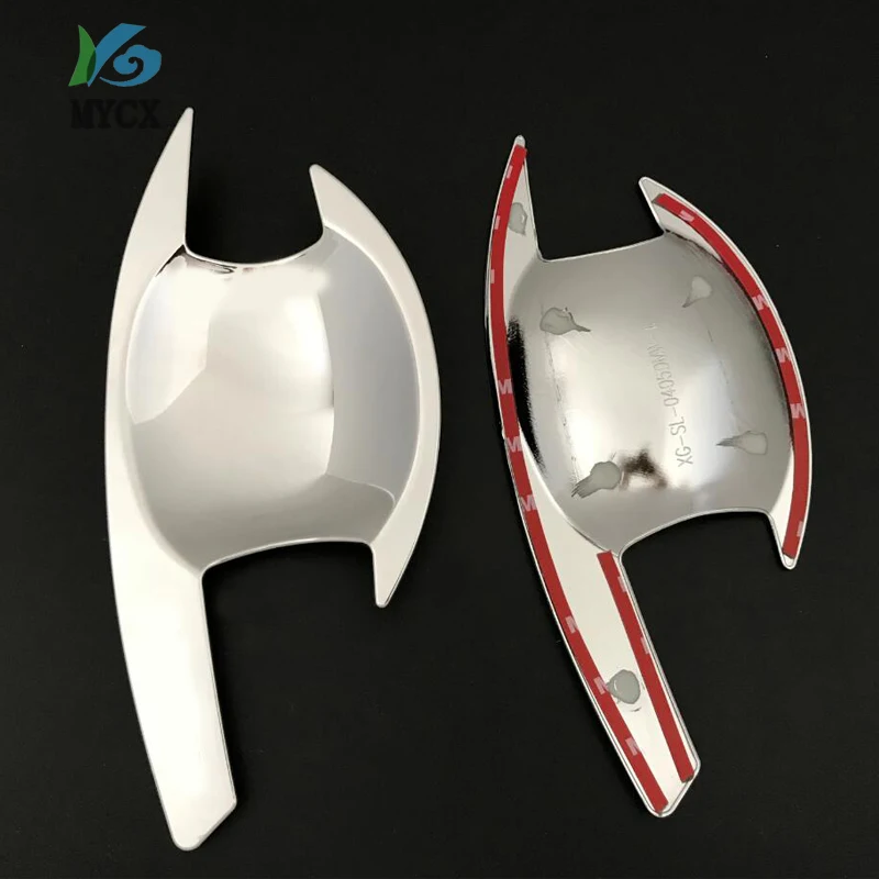 ABS 문짝 핸들 내부 크롬 색상, 미쓰비시 L200 트리톤 2006 2007 2008 2009 2010 2011 2012 2013 2014 자동차 스타일링