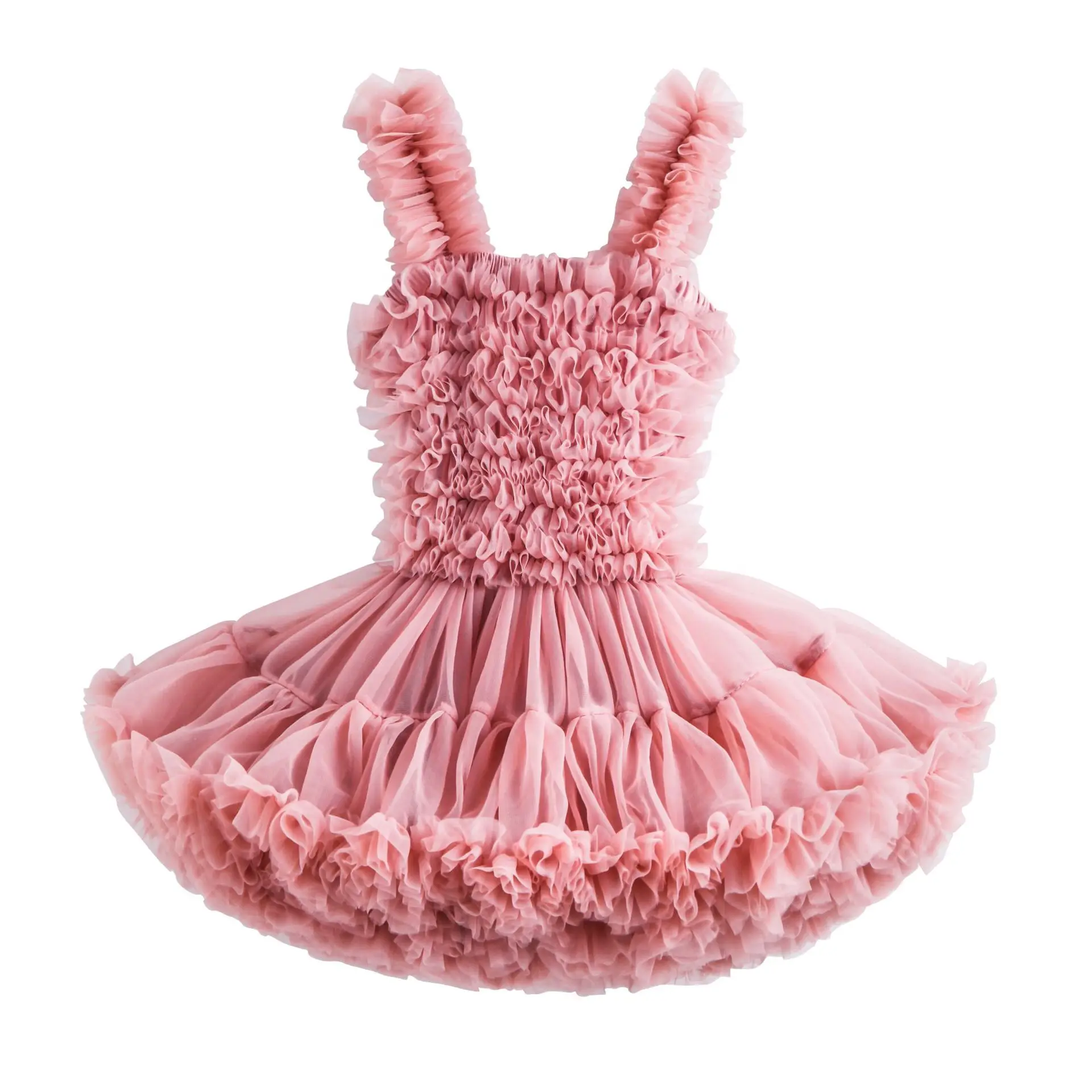 Meisjes Jurk Kant Strik Prinses Bruiloft Prestaties Formele Tutu Jurk Kleding Meisjes Mode voor Partij en Trouwjurk