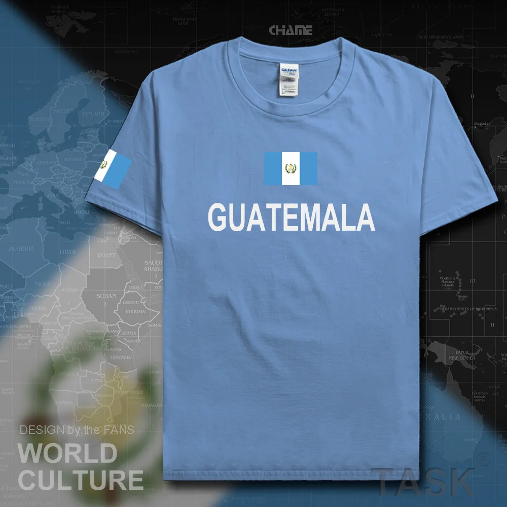 Republic of Guatemala Guatemalan men t shirt fashion 2017 jerseys nation team cotton t-shirt sporting clothing tees country GTM