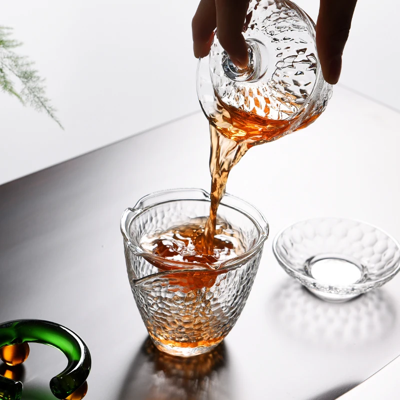 High Borosilicate Glass Gaiwan Tureen Set 100ml/130ml/150ml with Lid Cup Saucer Chinese Tea Service Bowl Cup Bowl Set