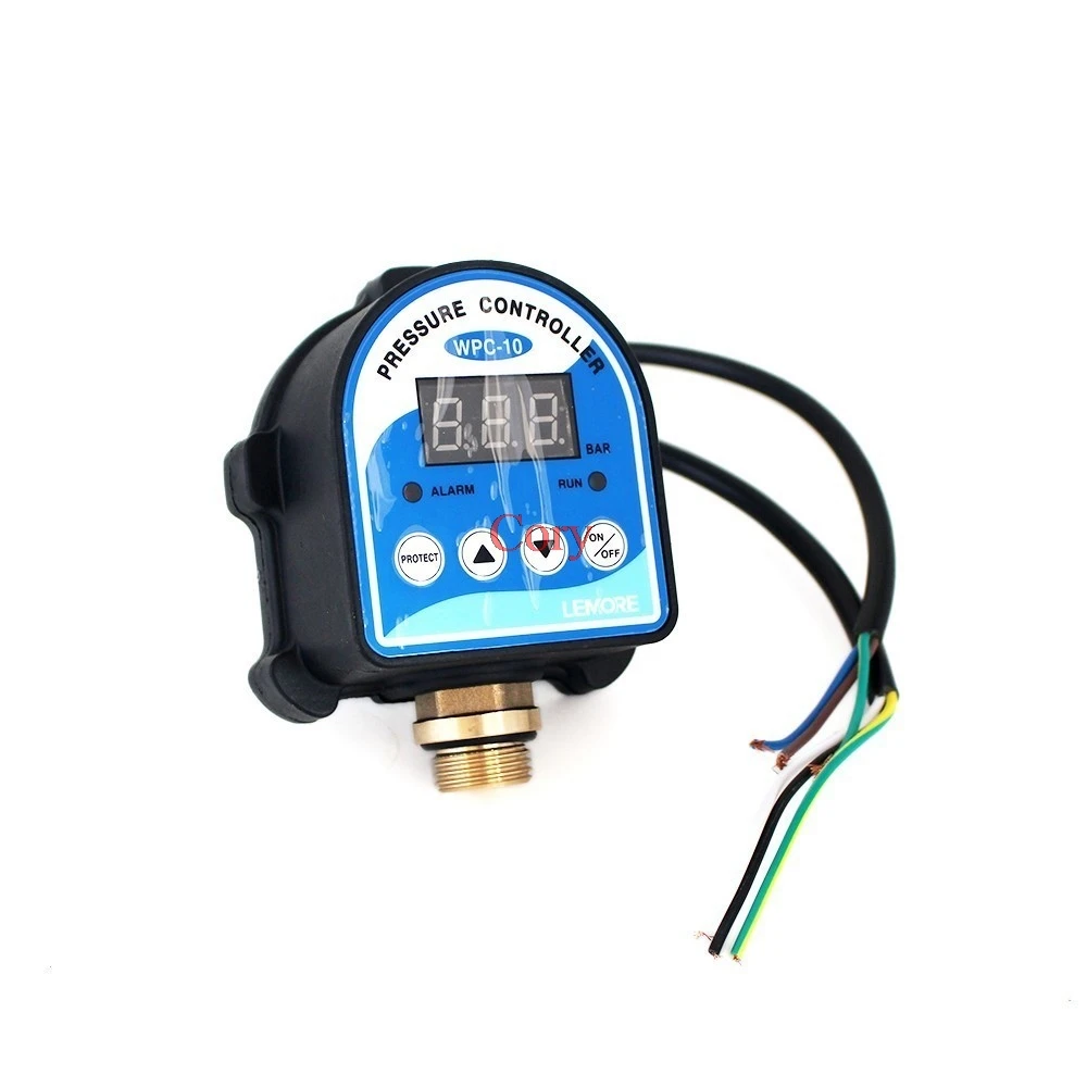 1PC Digital Pressure Control Switch WPC-10 Digital Display Pressure Controller For Water Pump With G1/2\