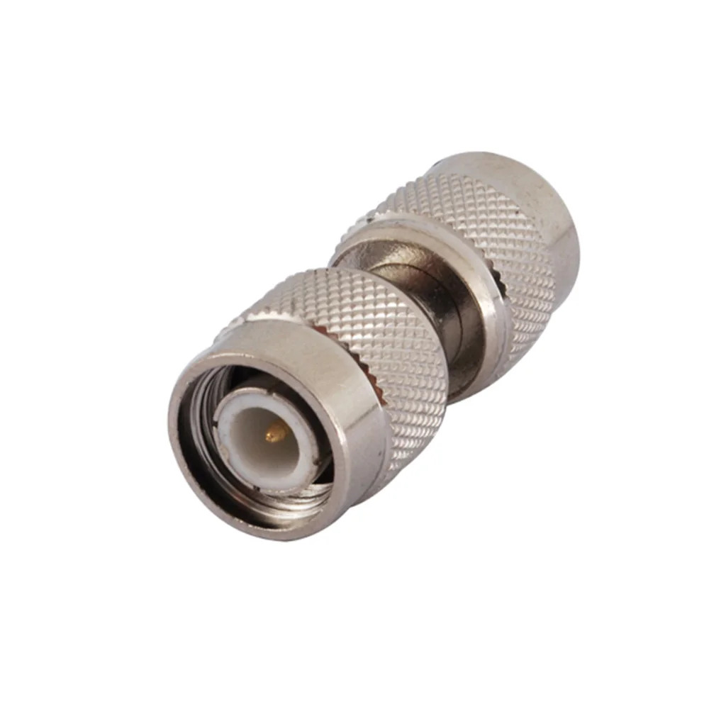 Eightwood TNC Plug to TNC Plug RF Coaxial Adapter Male to Male Pin Connector Straight