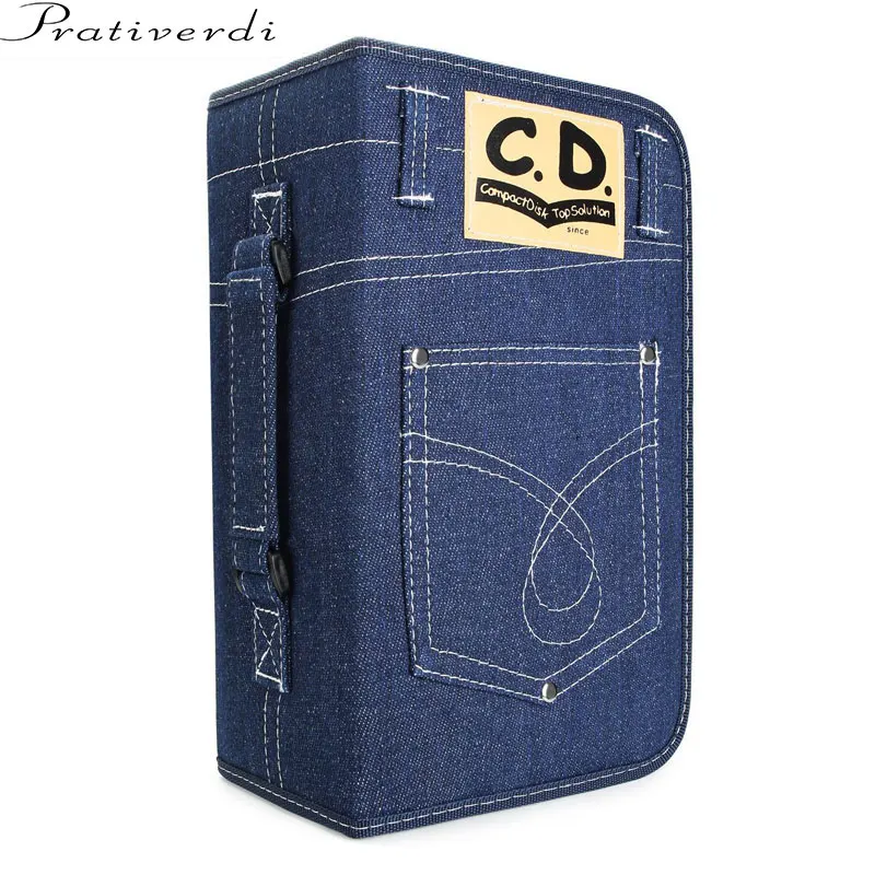 Portable Travel Storage Bags DVD CD Storage Package Capacity 128 Sleeve Collection Bag High Quality For Car And Home