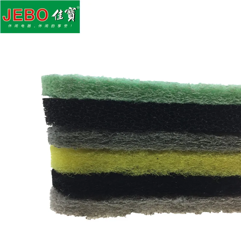 6 in 1 JEBO Efficient Filter Sponge Cotton For 835 838 839 825 828 829 Exteranl Filter Tank 6pcs Different Original Sponge