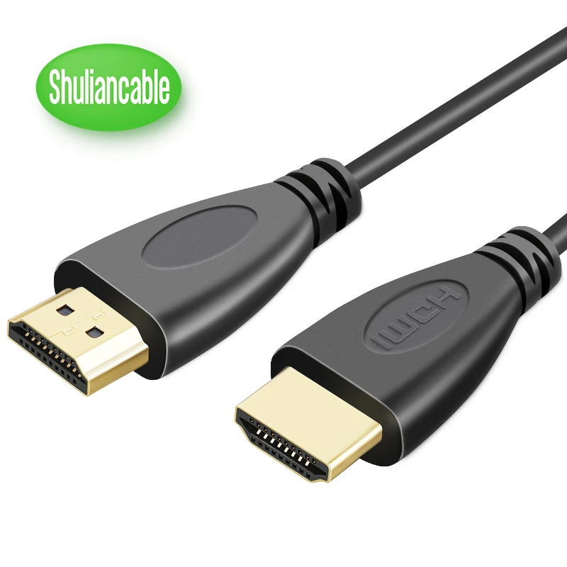 

Shuliancable HDMI совместимый кабель 2,0 4K 1080P 3D высокоскоростной позолоченный для ТВ ноутбука PS3 проектора компьютера xbox 360 кабель