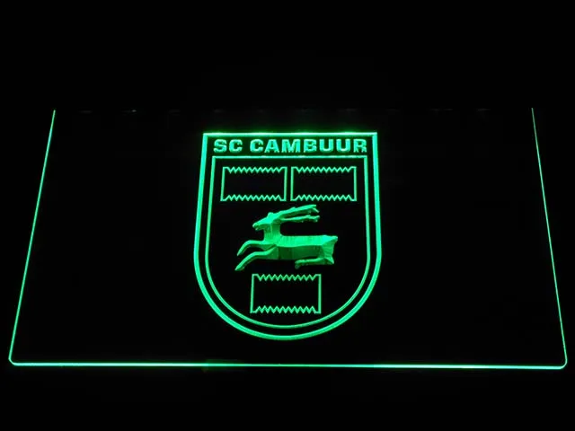 b1016 SC Cambuur Leeuwarden Eredivisie Football LED Neon Light Signs