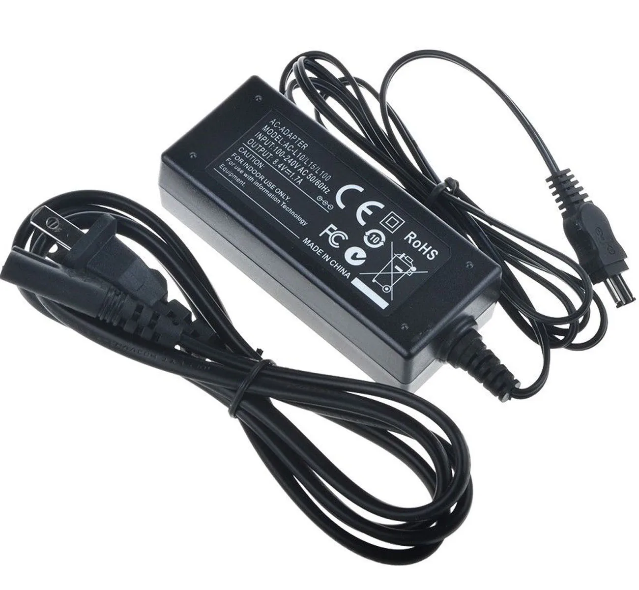 AC Adapter Charger for Sony Cyber-shot DSC-F707,DSC-F717,DSC-F828, DSC-R1,DSC-S30,DSC-S50,DSC-S70,DSC-S75,DSC-S85 Digital Camera image 2