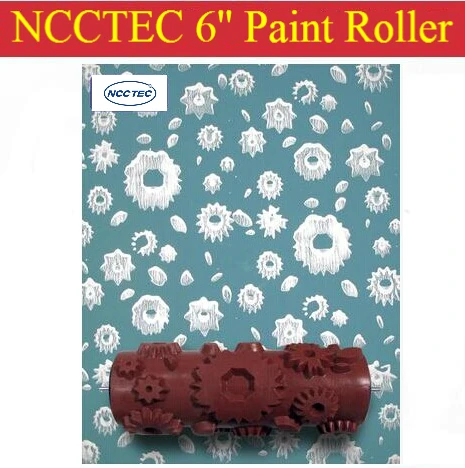 

6'' NCCTEC soft rubber decorator roller FREE shipping | 150mm wall paint roller tools