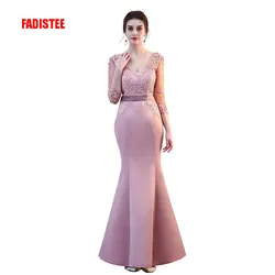 FADISTEE New arrival elegant party mermaid prom dresses evening dress Vestido de Festa gown lace sexy satin long formal