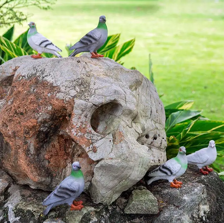 Imagem -02 - Imitação de Animais para Jardinagem Artesanato em Resina para Decoração de Pátio ou Quintal Casa de Campo