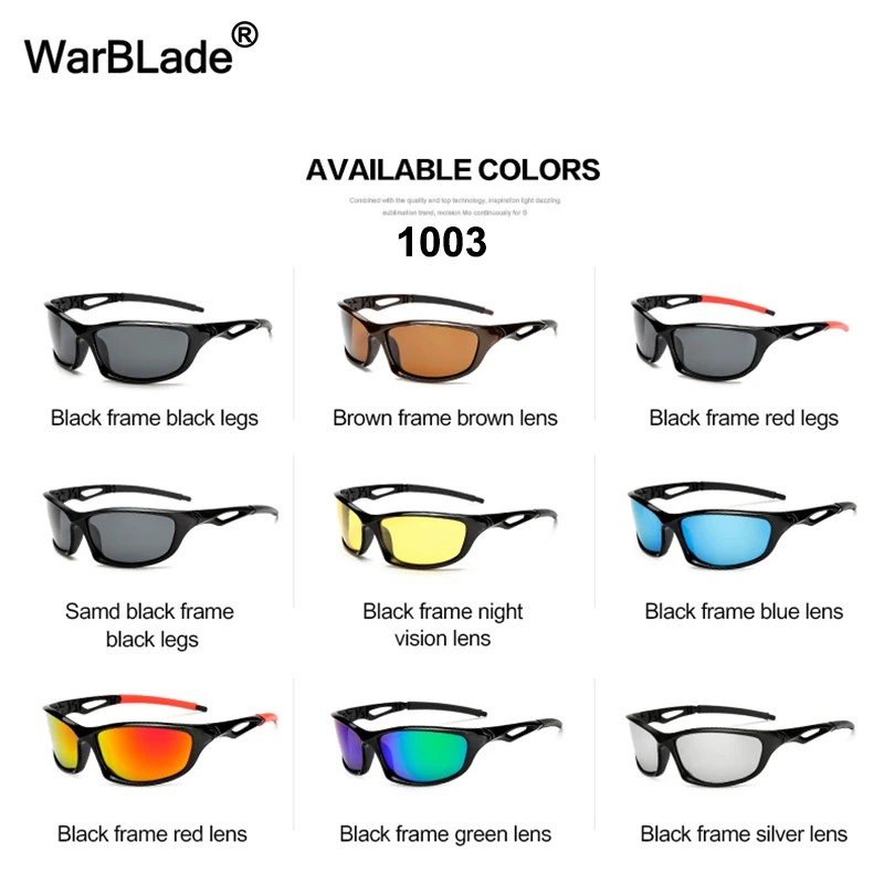 

2018 Classic Polarized Sunglasses Square Brand Designer Polarized Women Night Vision Glasses Mens Driving Glasses UV400 WarBLade