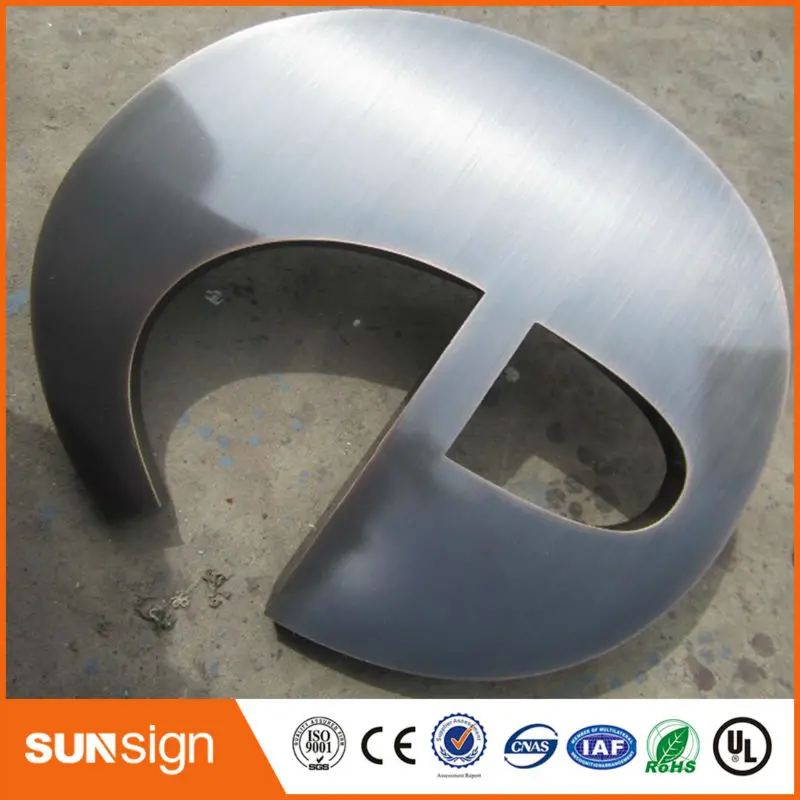 3d Kleur Veranderlijk Custom Rvs Letters Teken