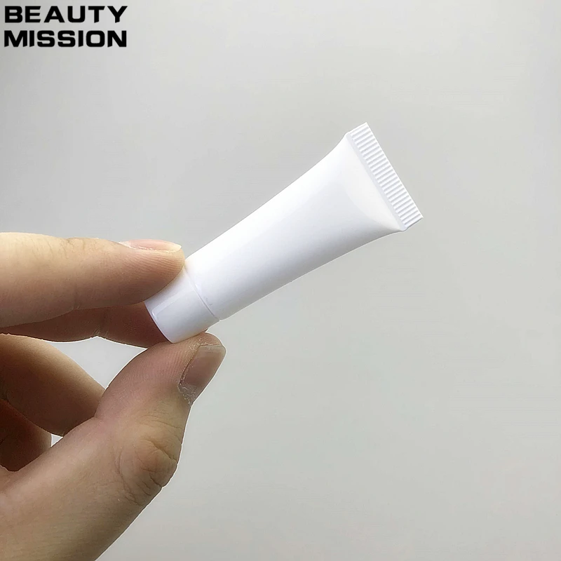 5ML 100pcs/lot White Empty Soft Tube Cosmetic Cream Lotion Shampoo Containers Facial cleanser Unguent Containers Tube Squeeze