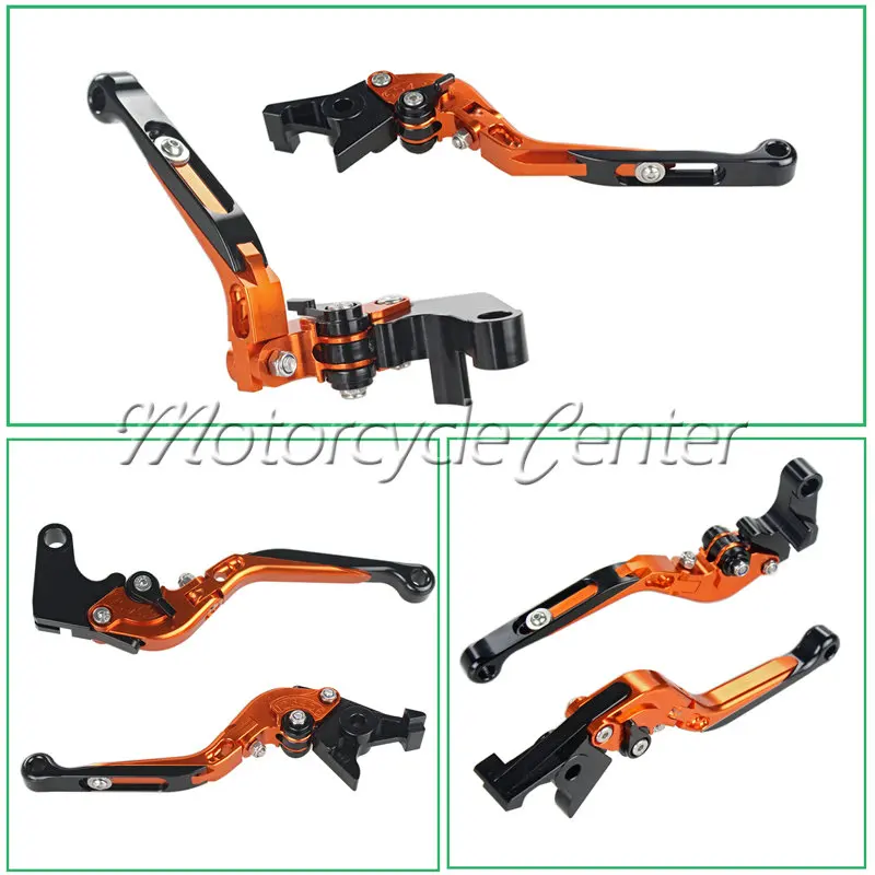 Motocicleta cnc dobrável extensíveis alavancas de embreagem do freio para ducati 1199 1299 v4 v2 899 959 panigale/s/r 848/evo 999/s/r s4rs