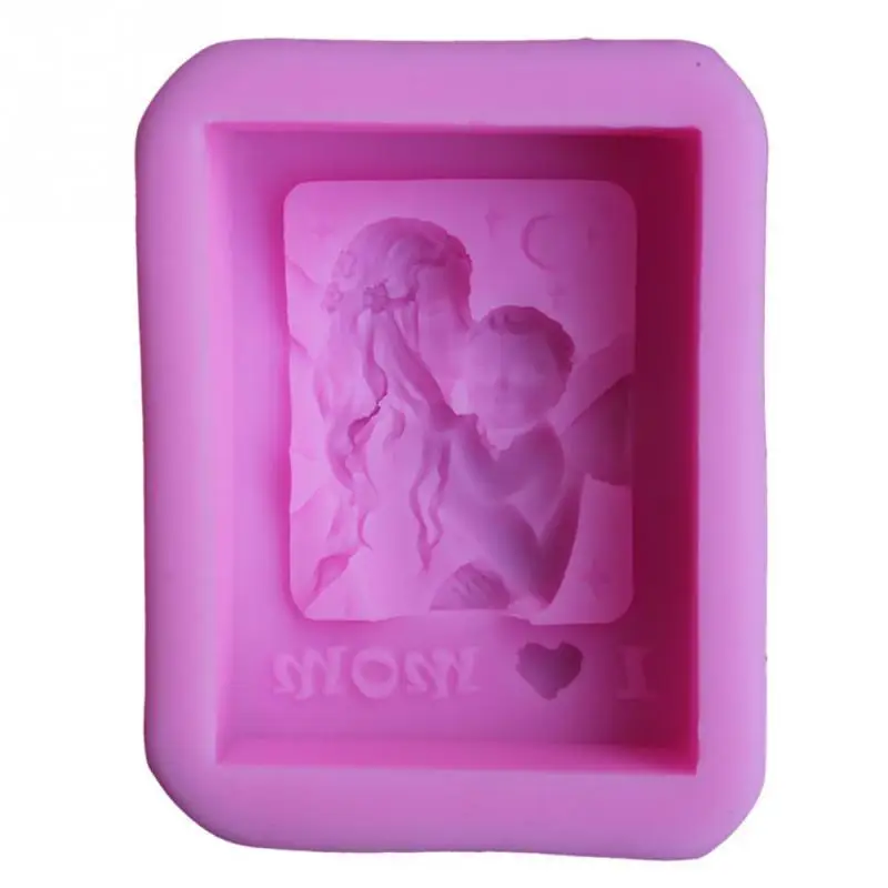 Mother Holding Baby Love Mom Craft Silicone Soap Mold Craft DIY Molds Cake Baking Mold Mothers Day Gift