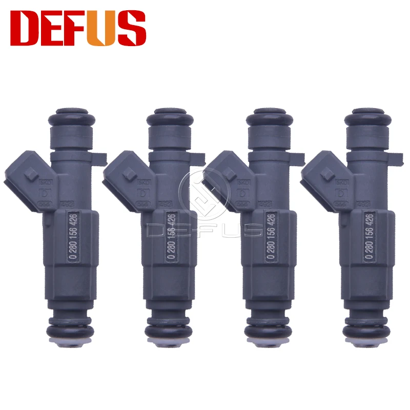 

DEFUS 4PCS OEM 0280156426 Fuel Injector For Great Wall FLORID 1.3L 1.5L 4G15 4G13 Harvard M2 COOLBEAR Saiying Voleex C30 New