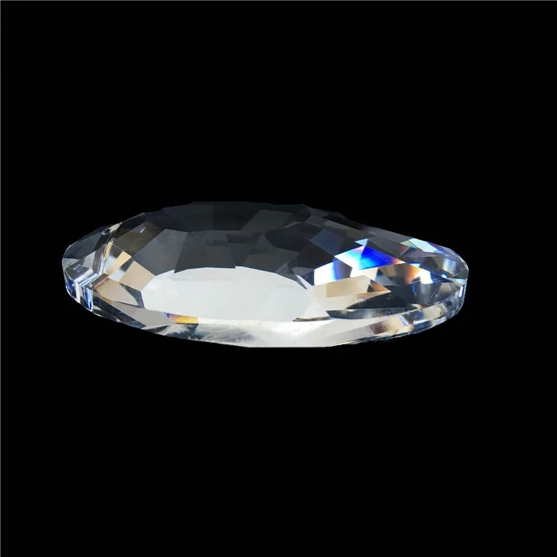 Transparent 63mm Earring Shape (45pcs/Lot) Crystal Lighting Pendant For Chandelier And Beaded Curtain