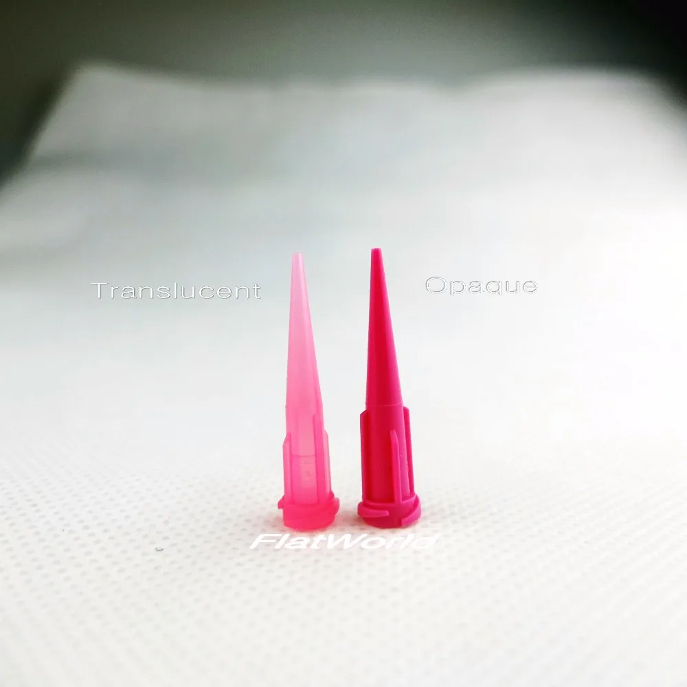 

200pcs/lot 20gauge Plastic Conical Fluid Epoxy Resin Smoothflow Tapered Needle Glue Dispensing Tips