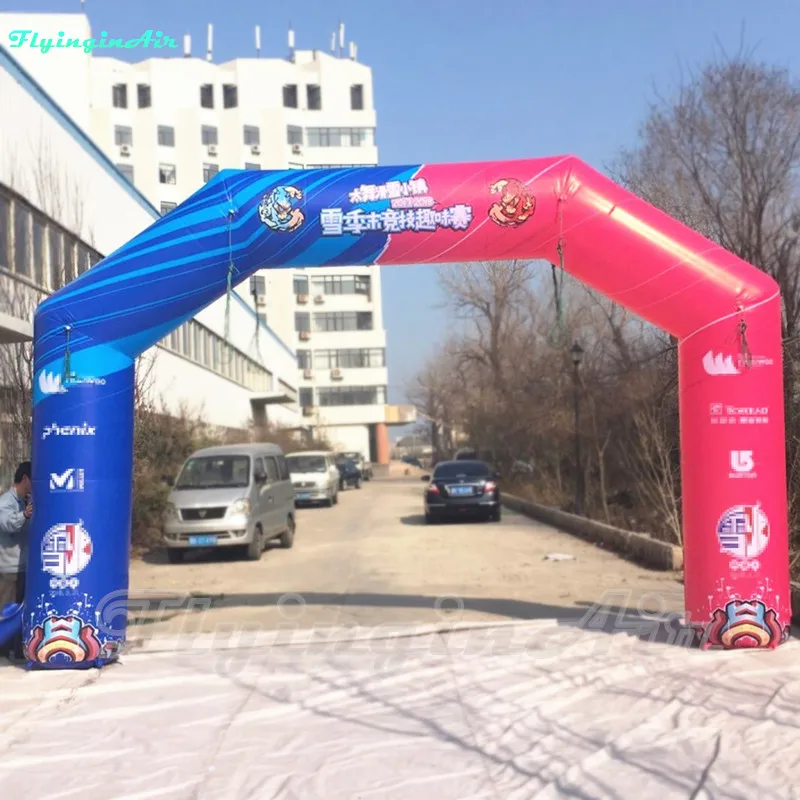 10m Custom Inflatable Street/Race Advertising Arch with Printing