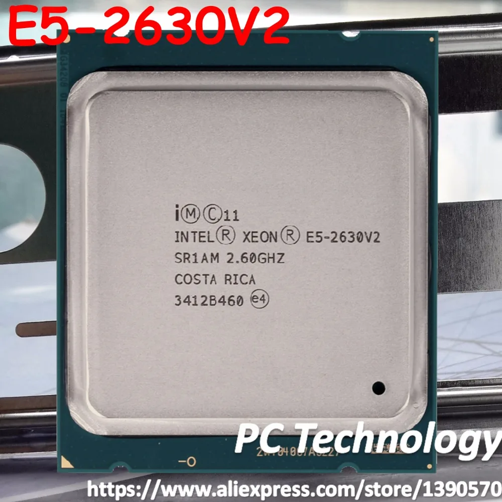 

Original Intel Xeon processor E5-2630V2 CPU E5-2630 V2 2.60GHz 6Core 15MB DDR3 1600MHz E5 2630 V2 FCLGA2011 E5 2630V2