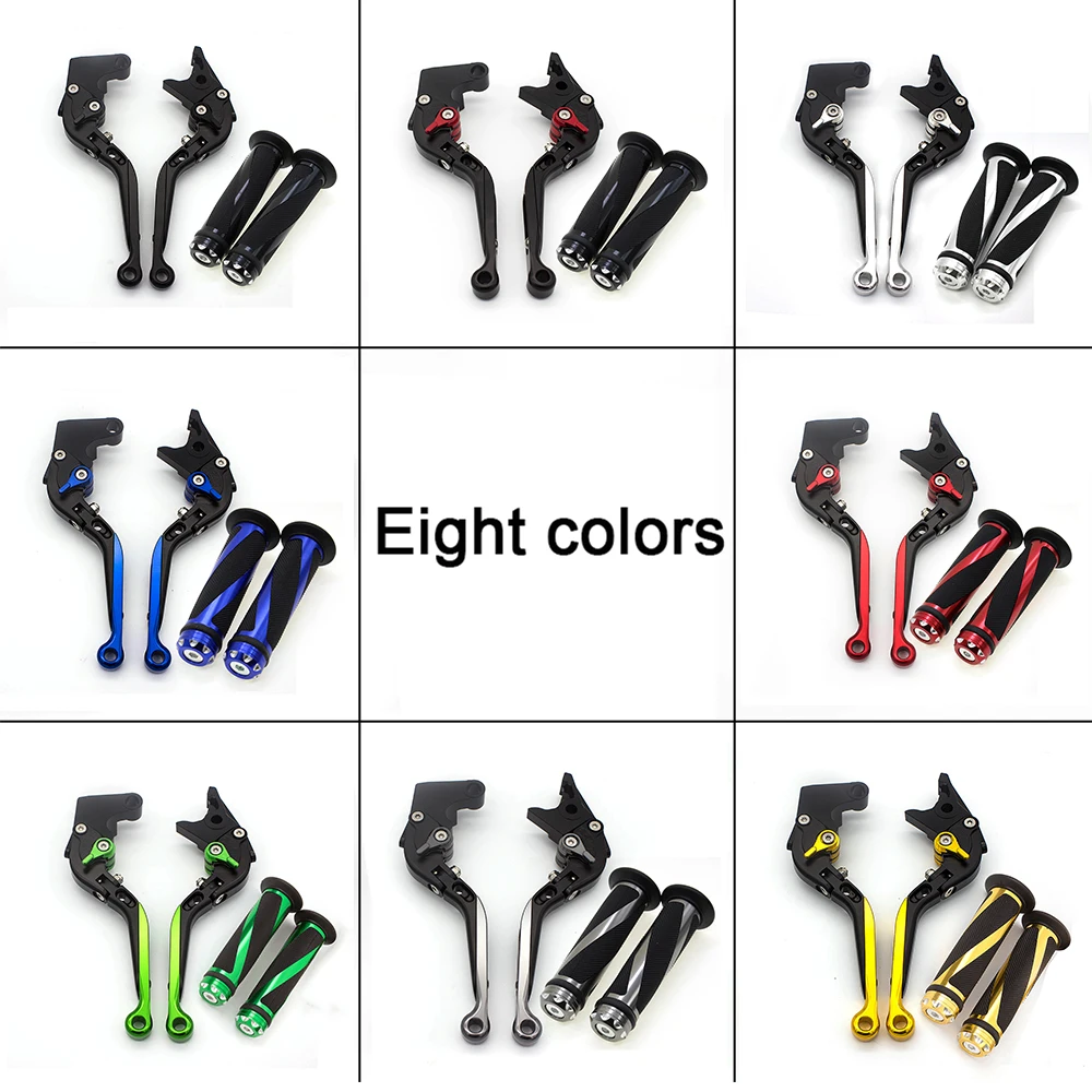 For DUCATI MONSTER M400 1999 - 2003 CNC Folding Extendable Motorcycle Brake Clutch Levers & Handle Grips For M600 1994 - 2001