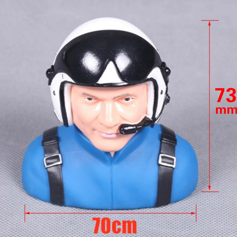 FMSRC-figura de piloto de avión teledirigido, 1400mm, F3A, 1300mm, YAK 54 SBACH 342 E300 Edge 540 FMSPilot011, piezas de avión modelo