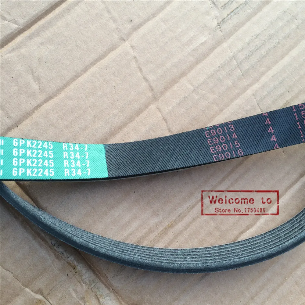

Оригинальный ремень PK V СТАНДАРТ 6PK2245 Сменный ремень 90916-02360 для TOYOTA LEXUS LS400 UCF10 UCF20 CROWN
