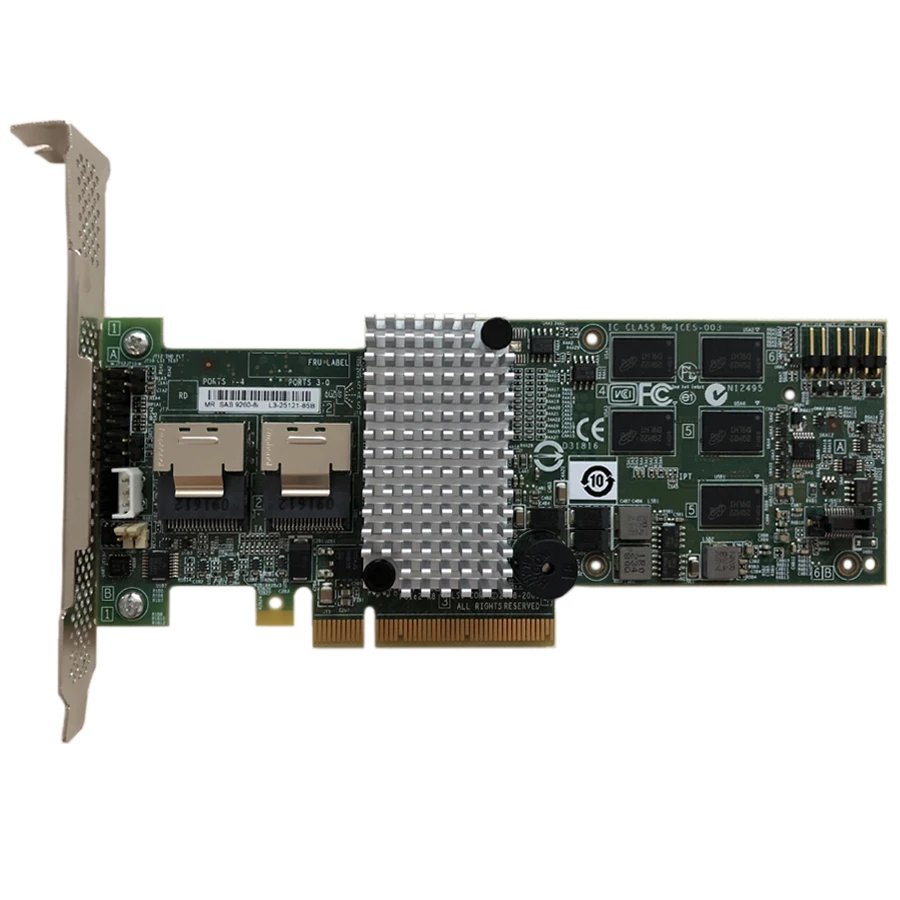 LSI00198 9260-8i SGL 8-Port 6Gb/s SATA/SAS W/512M RAID 0,1,5,6,10,50,60 PCI-Express RAID Card 6Gb