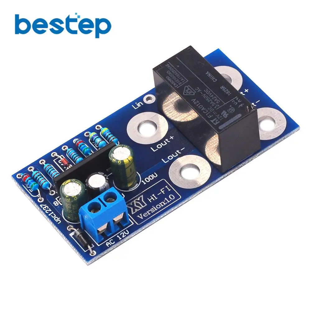 Dual Channel UPC1237 Speaker Protection Board Kit Boot Delay DC Protection DIY