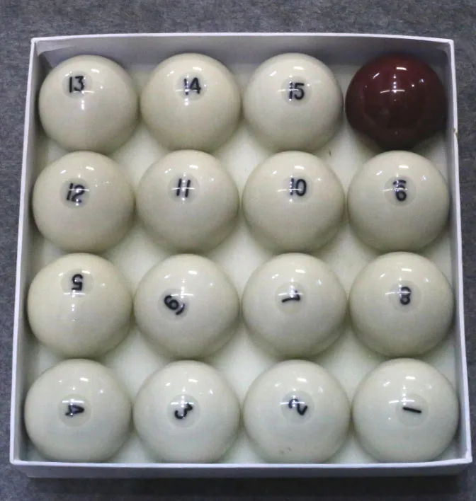 1pc Single Russian Billiards balls 60mm Pool game Resin CUE balls for Russian billiards Original Taiwan High Quality