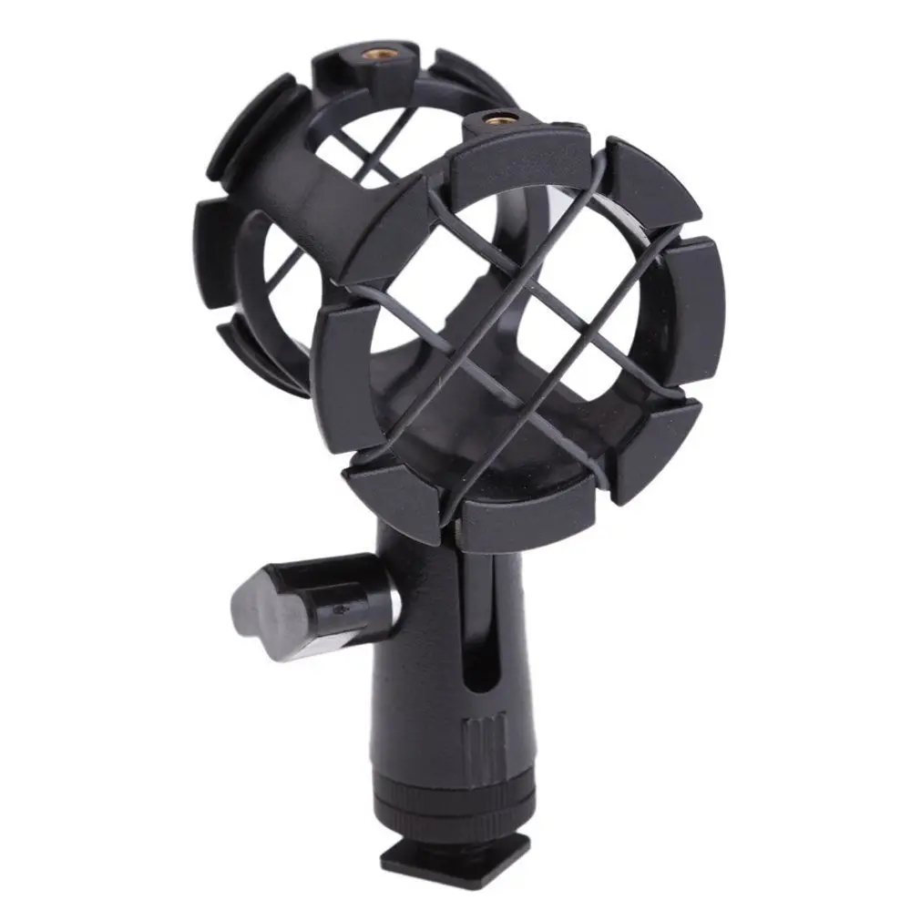 Microphone Camera Shoe Shock Mount for shotguns With Hot shoe For Microphone Mic， hot shoe  mic mount